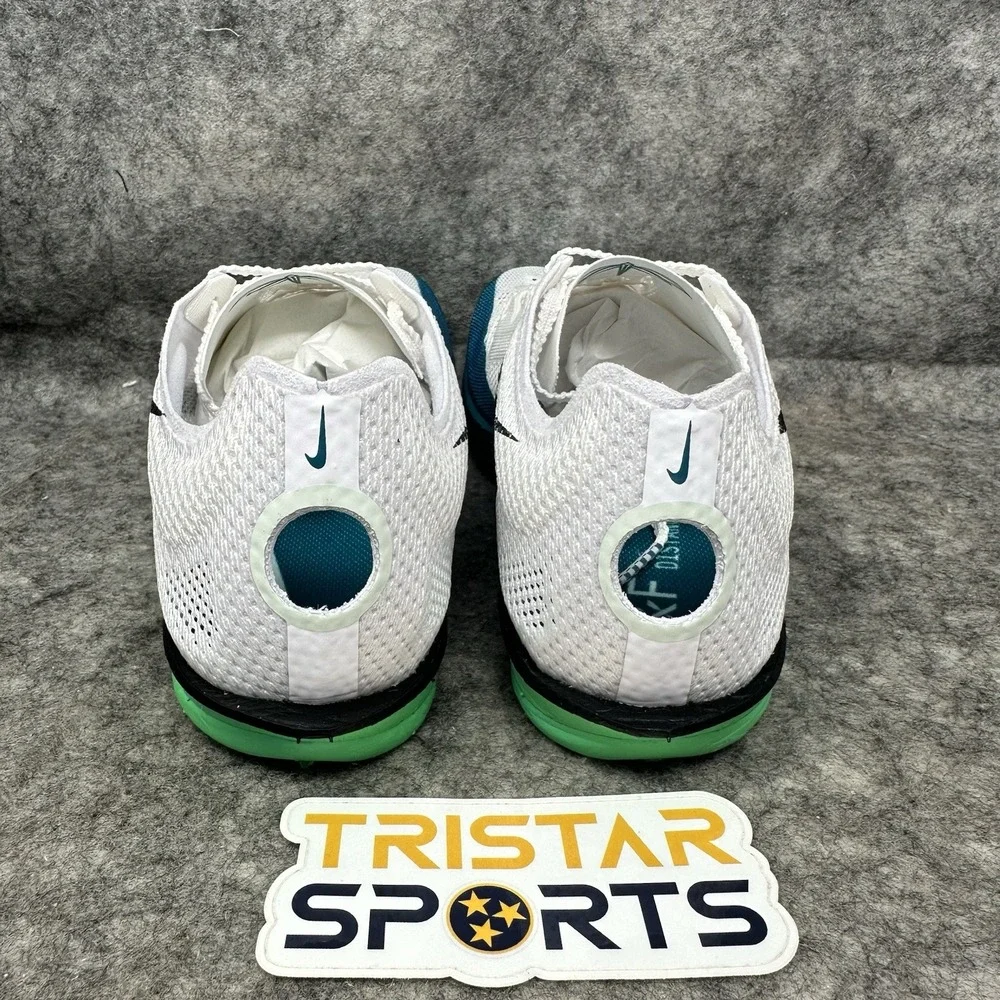 Nike ZoomX Dragonfly 2 Elite Track Shoes Mens Size 7.5 White Green FZ9315-102